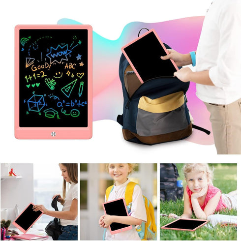 Board,10.5 inch 3 4 5 6 7 8 BUKEBU LCD Writing Tablet Doodle Colorful Drawing Pad,Electronic Drawing Tablet, Drawing