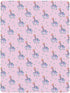 miaozhen 1 Pack 52x28 Cotton Baby Crib Sheets for Boys Girls Ultra Soft Cute Animal Giraffe Yellow Bow Peach Toddler