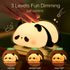 Dimmable YR YRHH-PET Panda Cute Night Light, Squishy Panda Kids Lamp, Rechargeable Animal Light Decor, Pandas Gifts