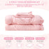Set Set, 4 Wowelife Princess Toddler Bedding for Girls, Boho Toddler Bed Pieces Ruffles Jacquard Embroidery Toddler