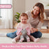 Dimple Kaia Peek A Boo Elephant Toy, Interactive Singing Stuffed Animal Plush with Moving Ears, Musical Stuffed Animal