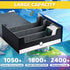 Card Storage Box for Trading Cards, 1800+ PU Leather Commander Card Deck Case, Magnetic Closure for Magic Cards