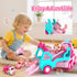 7 1 1 2 3 6 1 2 2+ newcrave in Carrier Truck Cars Toys for Year Old Girls, Toddlers Girl Toy with Mini Cars, Princess