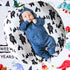 Baby Lounger Cover, Bear Newborn Lounger Cover for Boys, Snugly Fit Infant Removable Slipcover (Lounger Pillow Not