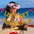 Gold Let's Get Flocked Up Flamingo Party Banner - Hawaii Luau Bachelorette Wedding Birthday Decorations