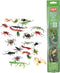 Wild Republic Insect Nature Tube - 24-Piece Educational Crawler Insect Toy for Kids, Great Gift Idea