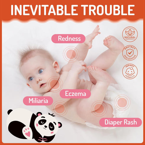 100ml/3.38oz Baby Eczema Cream for Kids, Eczema Therapy & Relief Body Lotion - Nourishing Skin Protectant, Soothes Dry