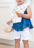 Disposable Baby Bibs for Toddlers, 25 Pack, Restaurant Bibs for Dining & Travel