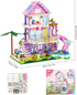 Sitodier Set,689pcs 6-12 8-14,Holiday 6 7 8 9 10 11 12 13 14 Girls Building Blocks Garden Villa House Building Block