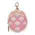 YETTASBIN Seashell Portable Pacifier Holder Case with Metal Hook Buckle & Zipper for