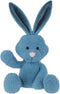 Apricot Lamb Toys Plush Jewelry - 8.7 Inch Blue Velvet Bunny Rabbit Stuffed Animal, Soft Cuddly Gift for Kids