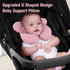 KAKIBLIN Baby Travel Pillow, Upgraded Baby Neck Pillows for Car Seat, Infant Neck Support Pillow for Head