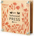 Tender Leaf Toys - My Botanical Press - 8.3 x 8.3 Inch