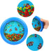 Musfunny Ocean Drum - Blue Gentle Sea Sound Music Gift for Kids, Educational Drum Tool