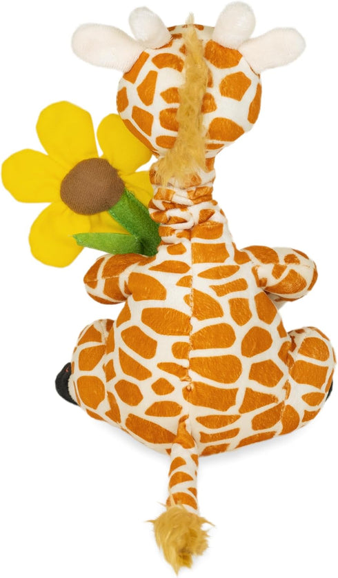 Cuddle Barn Gerry Giraffe Animated Stuffed Animal Plush, 12 inches, Neck Grows and Mouth Moves