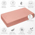 100% 100% 28 52 Cotton Crib Fitted Sheet - Olivia Tribal Solid Coral - Silky Soft Breathable Cotton Percale Baby Sheets
