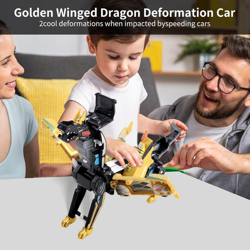 lavekywasa Car A Transforming Toy. When Two Cars Collide, They Transform. It's Really an Amazing Toy transformable car
