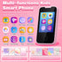 Kids Cell Phone Toys for 3-6 Year Olds Girls, Touchscreen with Dual Camera, MP3 Player, Games, Learning Toy Gifts
