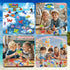 VEMBAP 24 Pack Set, Party Favor for Kids Building Mini Ocean Animals Building Blocks Toy for Goodie Bag Stuffers