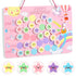 khlerox Reusable Magnetic Potty Training Chart, Made of EVA Foam - Includes Hanging