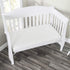 Everyday Kids 2-Pack Fitted Crib Sheets, 100% Soft Microfiber Baby Sheet, White and Lavender Nursery Sheets