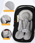 Kaelox 3 1 Infant Car Seat Insert for Newborn Girls Boys, in Reversible Cushion for Carseat with Strap Pads Buckle
