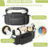 Seeseven Stroller Organizer Caddy with Insulated Cup Holder & Detachable Phone Purse, Lightweight Universal Stroller