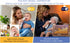 POLEDY 3 Tips,3 Electric Nasal Aspirator for Baby, Waterproof Nose Sucker for Toddlers, Nose Cleaner with Silicone
