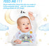 12 Pieces Sublimation Blank Baby Bibs - Printable Reusable Dribbler Bib, 30 x 27 cm, Stain Resistant