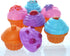 6 Set, GIFTEXPRESS PCS Pretend Play Food Dessert Mini Toy Cupcakes for Kids, Petite Pastries Toys for Girl and Boy