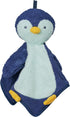 Manhattan Toy Penny Penguin Scrub-a-Dubbie Bathtime Puppet Washcloth for Infants, Toddlers and