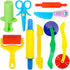 Dough Tool Kit,9 Pcs Basic Clay and Dough Tools Starter Set for