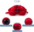 The Petting Zoo Mom and Baby Crab Stuffed Animal, 14 inches, Gifts for Kids