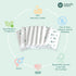 N-3 32-Pack Naturally Nature Overnight Leak-Protection Diaper Booster Pads, for Heavy Wetters, Diaper Liners for Baby