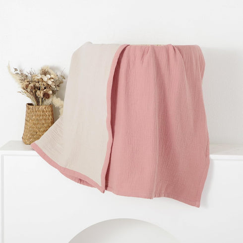 4 Girls,100% 47 47" Layers Muslin Baby Blankets for Cotton Muslin Toddler Blanket,Crib Blanket,Muslin Swaddle