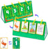Lachilly Sentence Building Flip Chart, 26 Sentence Builder Game for Vocabulary & Grammar Training