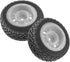 ShareGoo 75mm RC Rally Car Tires and Plastic Wheel Rims, Compatible with Traxxas Tamiya HSP HPI Kyosho 1/10 RC Cars