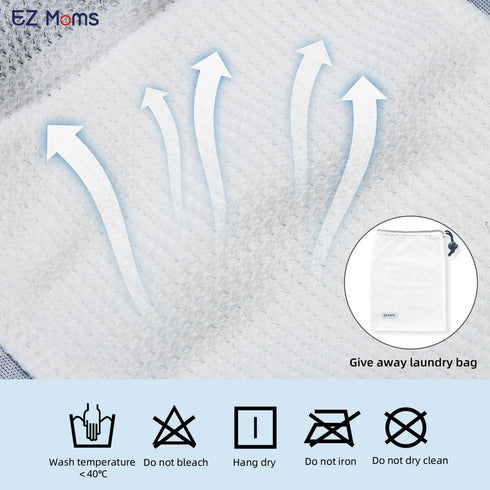 10 Packs 3T-4T 4T EZ Moms Reusable Potty Training Underwear for Boys Double Absorption Toddler Training Pants Boys High