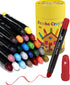 Mr. Pen- Jumbo Twistable Crayons, 24 Pack, Multicolor, Non-Toxic Washable Crayons