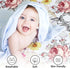 HNHUAMING Floral Crib Sheet,Baby Blanket,Changing Pad Covers