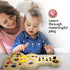Wooden Montessori Musical Busy Board for Toddlers - Enhance Sensory and Motor Skills for 3-5 Year-Olds
