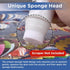 YAKAMOZ Updated Jigsaw Puzzle Glue with New Sponge Head for Adults and Children Clear Water-Soluble Special Craft Puzzle Glue Quick Dry for 1000/1500/3000 Pieces of Puzzle,120ML