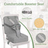 Booster Seat for Kitchen Chair, Toddler Harness Booster Seat Dining Table, Anti-Scratch Toddler Booster Seats for Table