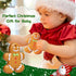 0-6 6-12 NCVI Christmas Teether, Baby Teething Toys for Months, My First Christmas Silicone Chew Toys, First Christmas