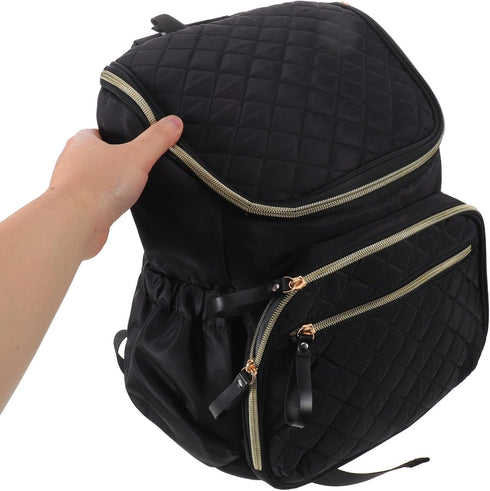 LOPUNER Backpack Diaper Storage Bag Baby - Stylish Diaper Bag For Women - Comfortable Shoulder Strap For Travel