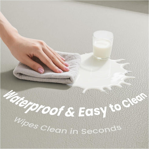 50x50 Inches,1.3" Huloo Sleep Baby Play Mat Thick Padded Waterproof Floor Cushion & Playpen Mat with Vegan