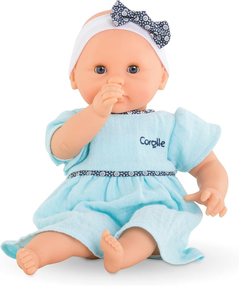 Corolle Bébé Calin Maud Baby Doll - 12" Soft Body Doll, Vanilla-Scented, Sleeping Eyes, Mon Premier Poupon Collection
