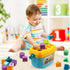 Playkidz Shape Sorter Baby and Toddler Toy, ABC and Shape Pieces, Sorting Shape Game for Children 18 Months+