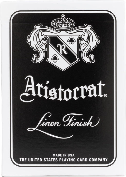 Signature Series Playing Cards Deck, 1 Deck of Black Playing Cards, Thin Crushed, Special Edition