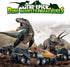 DINOBROS Pull Back Dinosaur Car Toys, 4 Pack Dino Toys for 3 Year Old Boys and Toddlers T-Rex Games